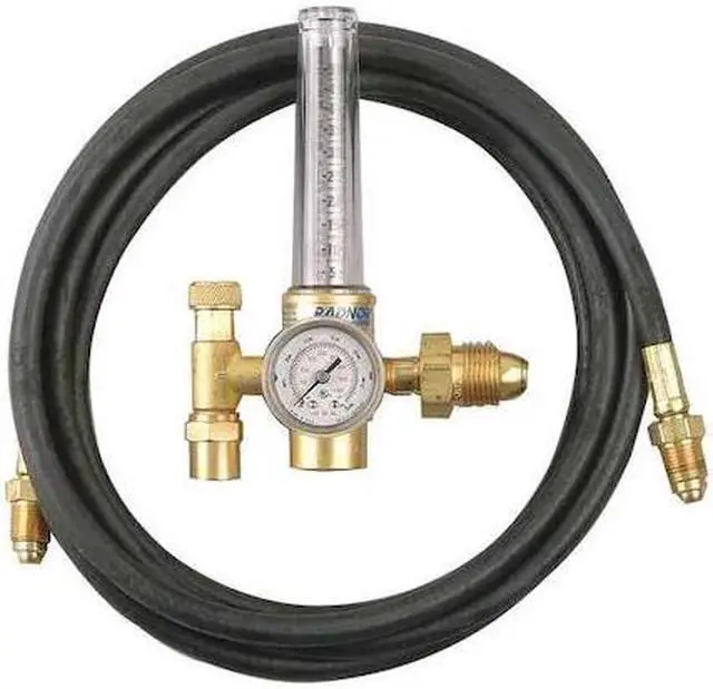 Alt view image 2 of 2 - RADNOR RAD64003041 Flowmeter Regulator, Argon, Carbon Dioxide, Single Stage,