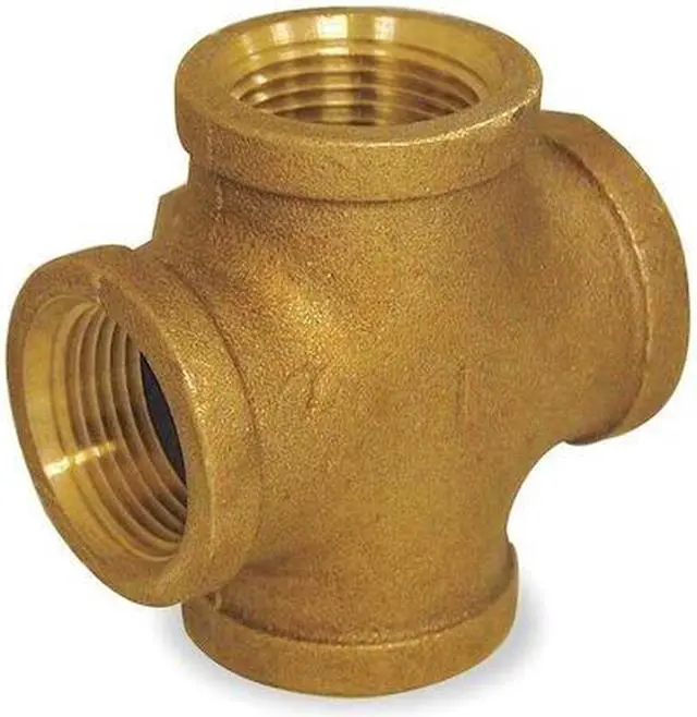 Main image of ZORO SELECT 1VFC2 3/4" FNPT Red Brass Cross