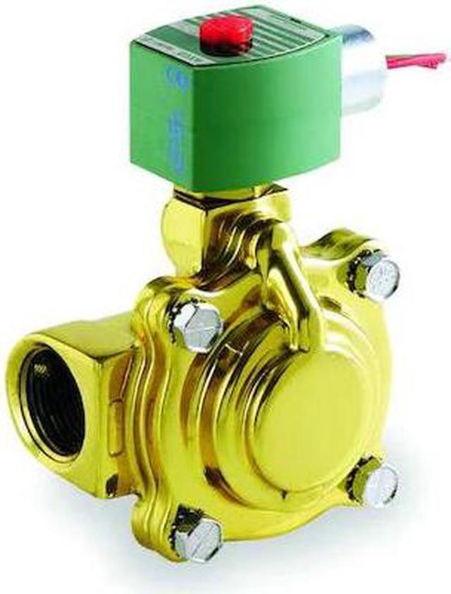 Main image of REDHAT 8210G004 Solenoid Valve, Two-Way, 110/120V AC, Normally Closed, 1 in