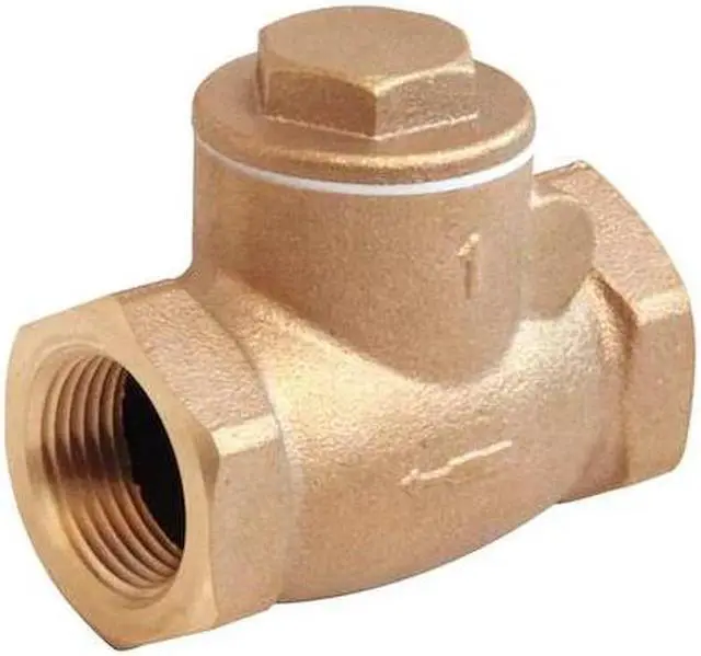 Main image of ZORO SELECT 10F290 1/2" NPT Bronze Swing Check Valve