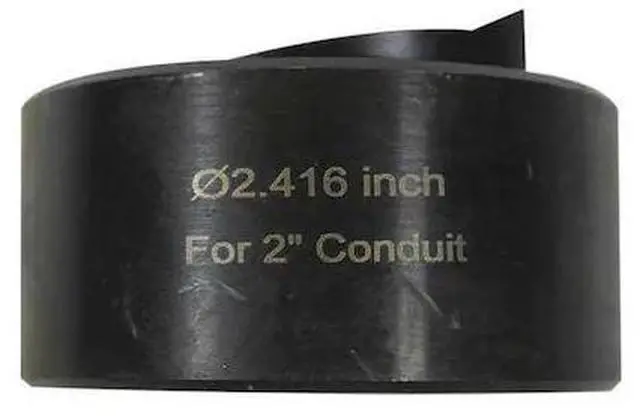 Alt view image 2 of 2 - Eclipse Knockout Punch/Die Kit, 2in. Conduit Size   902-490