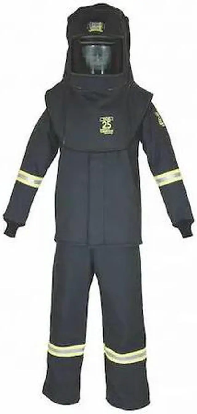 Main image of OBERON TCG3B-M Arc Flash Clothing Kit, 27 cal/sq cm ATPV, M, 30 in Inseam,
