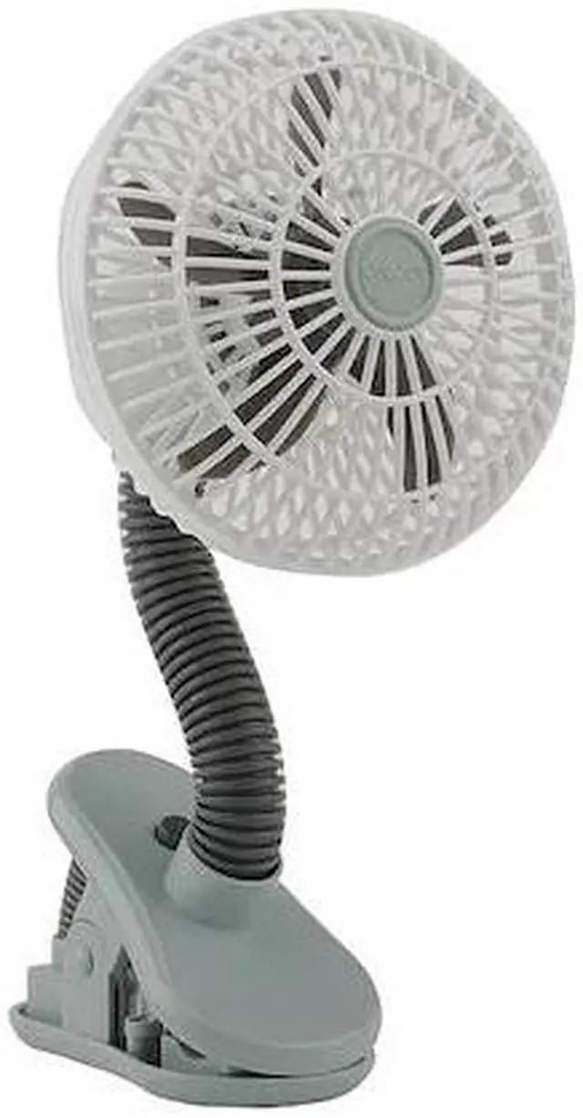 Alt view image 2 of 2 - TREVA/O2COOL FC04805 Clip Fan, 1 Speeds, Gray