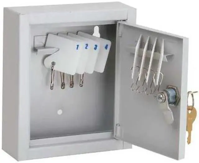 Main image of ZORO SELECT 33J868 Key Box, Beige, Steel, Cam Lock, Powder Coated