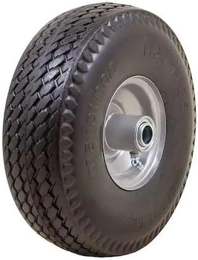 Main image of MARASTAR 30031 Flat Free Wheel,Polyurethane,300 lb,Gray