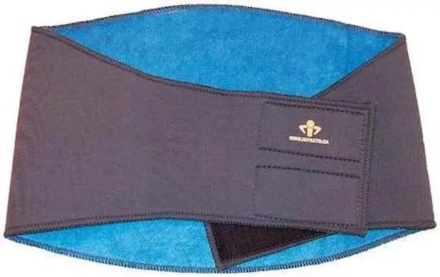 Alt view image 2 of 2 - Impacto Nylon Thermal Back Wrap, 10" Width, M, Black Black  Nylon  TS213M