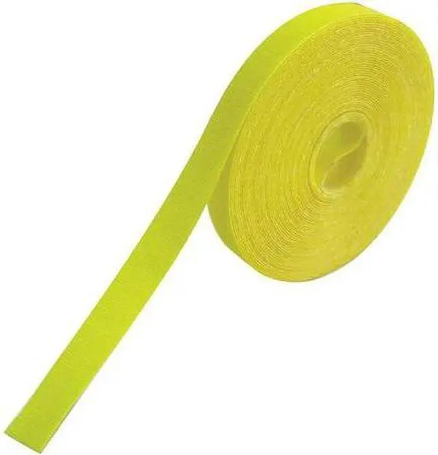 Main image of RIP-TIE G-05-075-Y Cable Tie Wrap, 75 ft L, 3/4 in Max Bundle Dia., Yellow,
