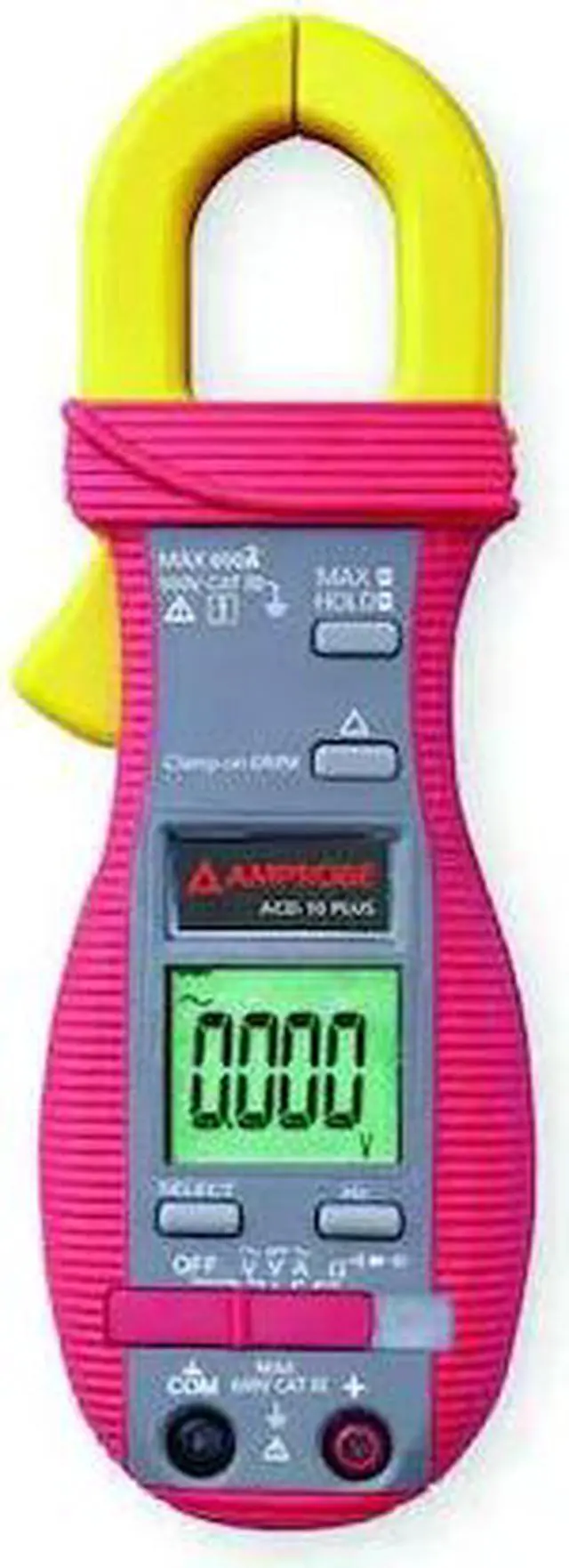 Main image of AMPROBE ACD-10 PLUS Digital Clamp Meter,600A,40 MOhms