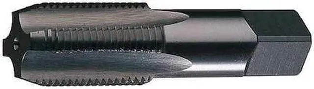 Main image of GREENFIELD THREADING 387212 Pipe Tap, 1/8"-27, Semi-Bottoming, 4 Flutes, NPSF