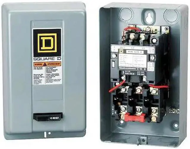 Alt view image 2 of 2 - SQUARE D 8536SCG1V02 Magnetic Motor Starter, Non-Reversing, No Auxiliary
