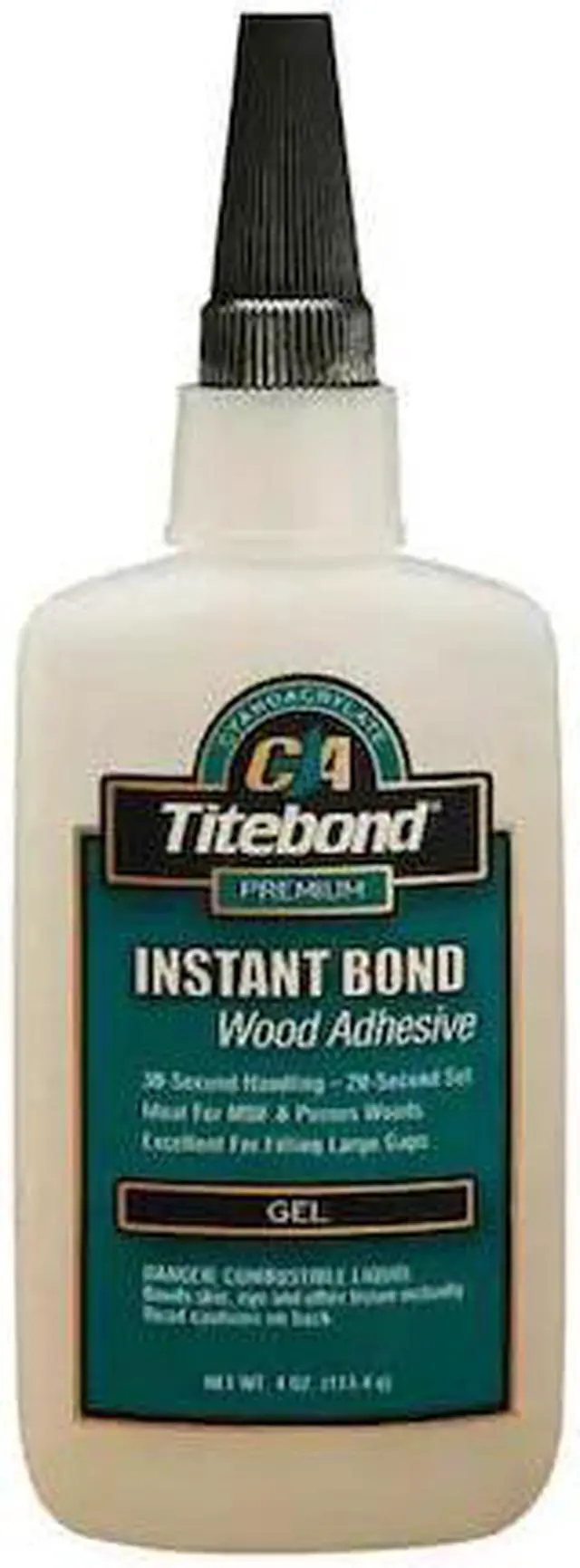 Main image of TITEBOND 6232 TITEBOND Instant Adhesive, Gel, 4 oz, Clear