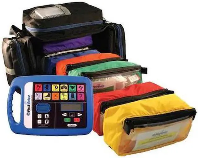 Main image of FIRST VOICE F3101 Unitized Emergency Medical Kit, Cordura