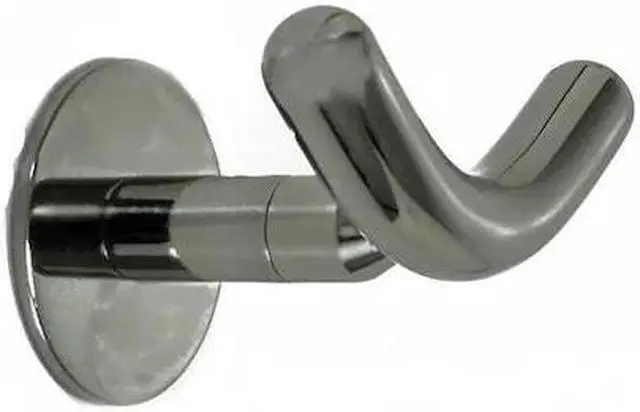 Main image of WINGITS WMEDRHSN Bathroom Hook,2 Hook,2-1/8In D,Satin