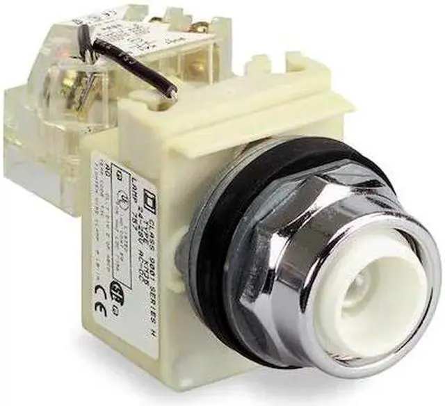 Alt view image 2 of 2 - SCHNEIDER ELECTRIC 9001K1L1 Illuminated Push Button Operator, 30 mm, No Cap