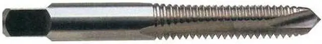 Main image of WESTWARD 5TWD2 Spiral Point Tap, 1/4"-28, Plug, UNF, 2 Flutes, Bright