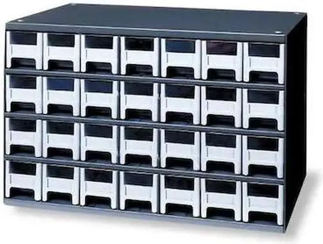 Main image of AKRO-MILS 19228 Drawer Bin Cabinet, 11 In. D, 17 In. W