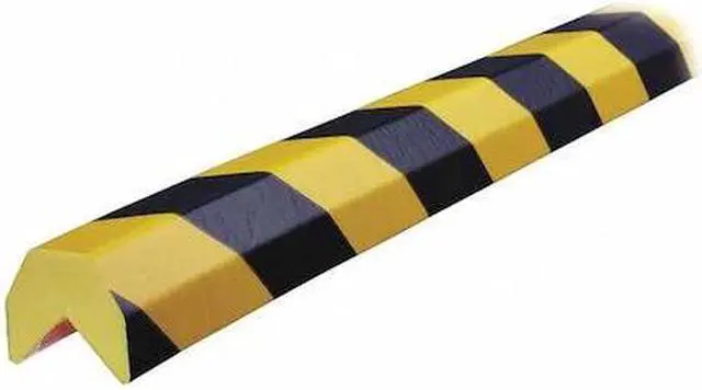 Main image of KNUFFI BY IRONGUARD SAFETY 60-6810 Corner Guard,Pentagon,Black/Yellow