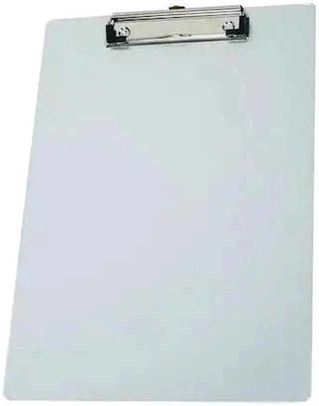 Main image of ZORO SELECT 2LJX3 8-1/2" x 11" Plastic Clipboard, Silver