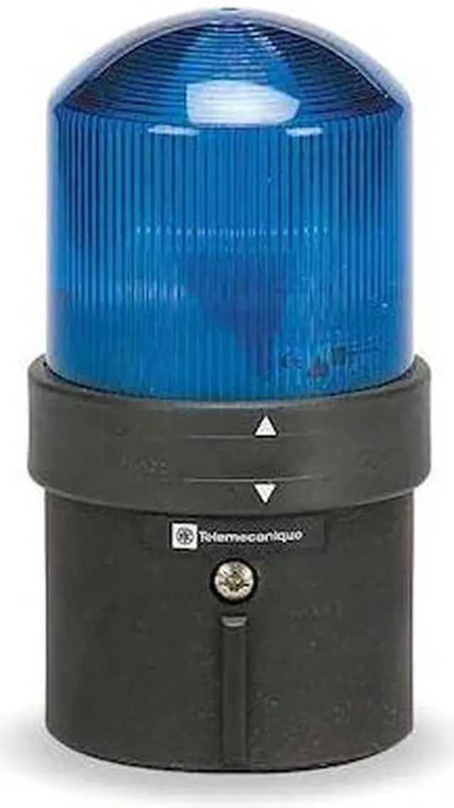Alt view image 2 of 2 - SCHNEIDER ELECTRIC XVBL8G6 Warning Light,Strobe Tube,Blue,120VAC