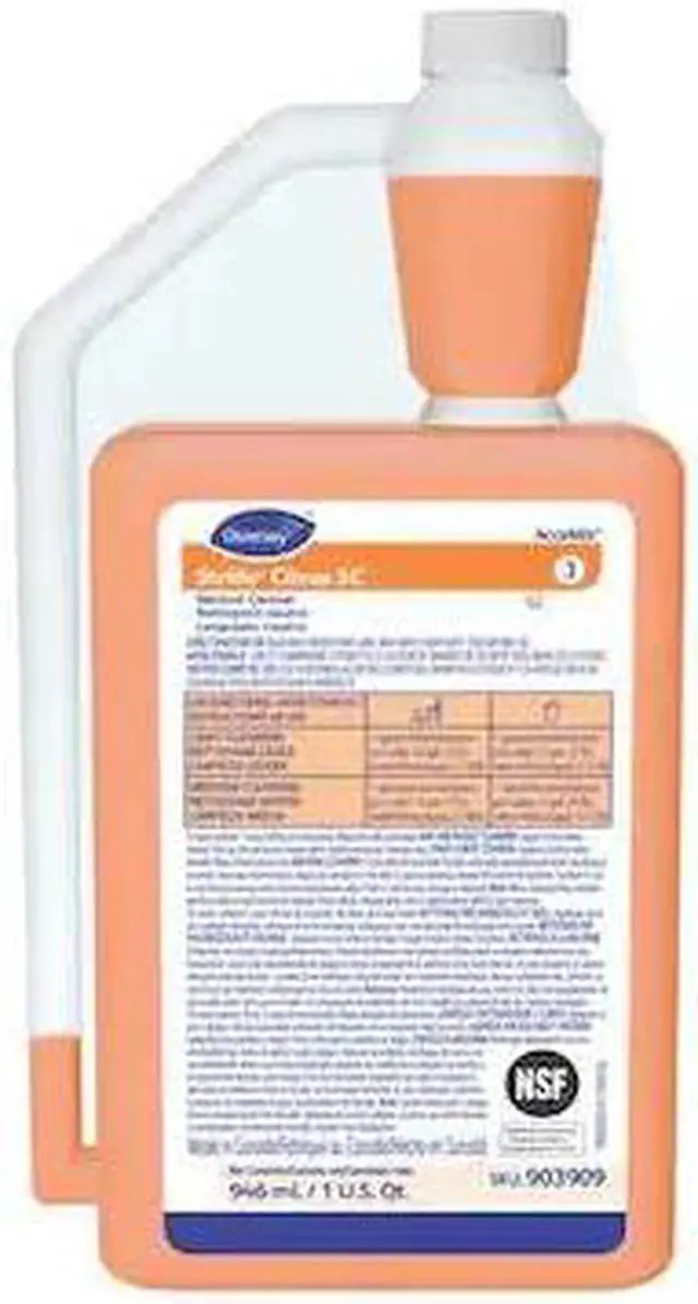Alt view image 2 of 2 - DIVERSEY 101109755 Neutral Floor Cleaner,32 oz.,Citrus