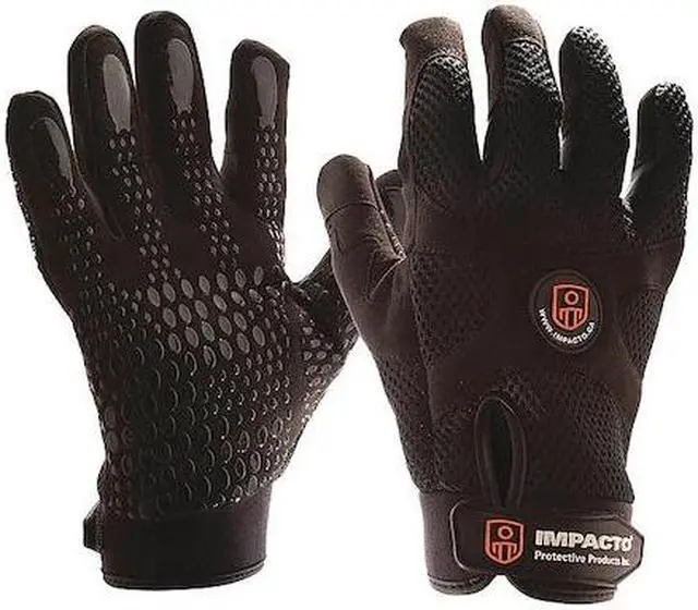 Main image of IMPACTO BG408M Anti-Vibration Gloves,M,Black,PR