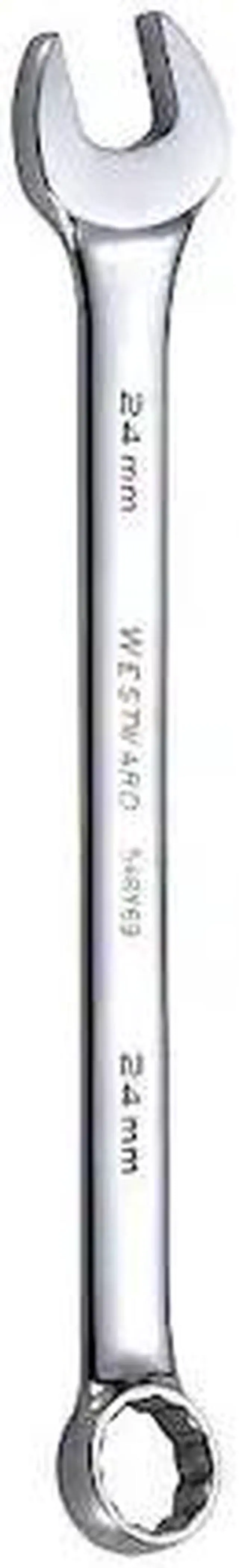 Alt view image 2 of 2 - WESTWARD 54RY69 Comb. Wrench,24mm,Metric,Full Polish