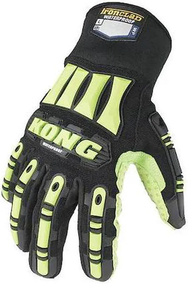 Main image of IRONCLAD PERFORMANCE WEAR SDX2W-04-L Impact Resistant Gloves,Sz L,Blk/Grn,PR