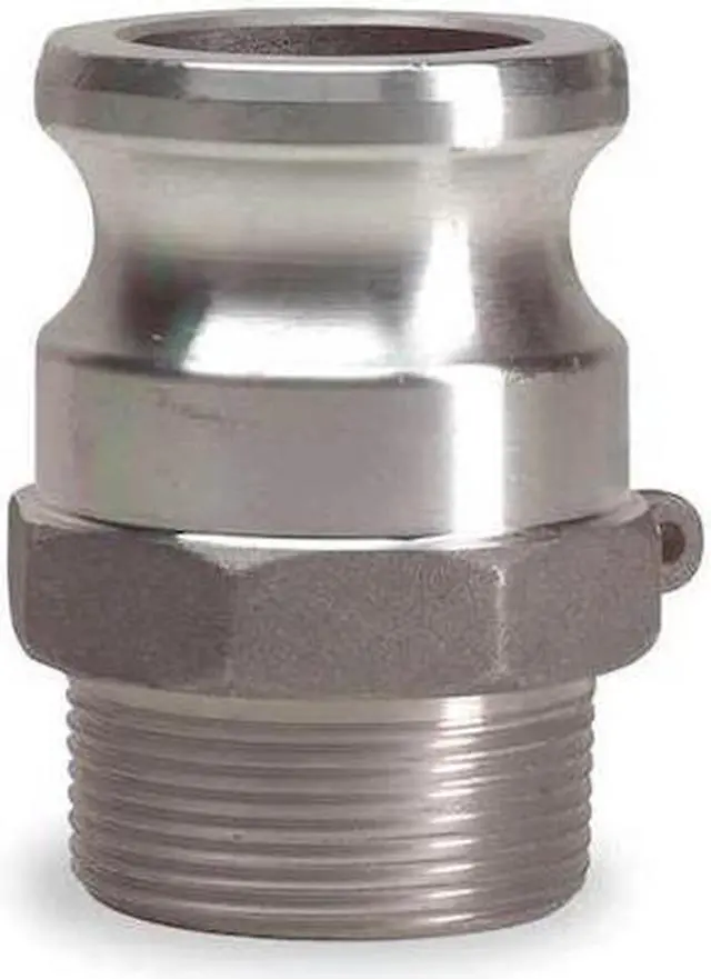 Main image of ZORO SELECT 3LX07 Cam and Groove Adapter, Male, Type F, 1 in Coupler Size, 1 in