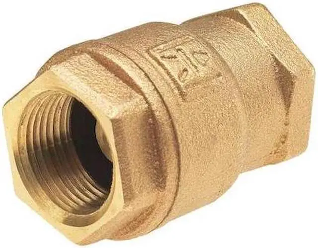 Main image of MILWAUKEE VALVE UP548T 2 2" Threaded Low Lead Bronze Spring Check Valve
