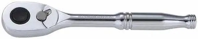 Main image of WESTWARD 440G11 1/4" Drive 84 Geared Teeth Pear Head Style Hand Ratchet, 5-1/8"