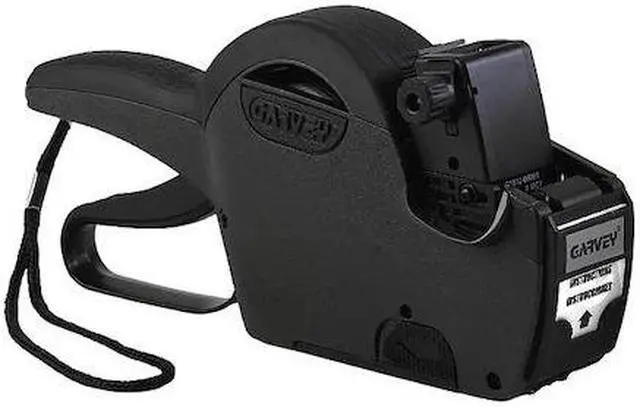 Alt view image 2 of 4 - GARVEY 90939 Pricing Labeler,1-Line,7 Char,Blk