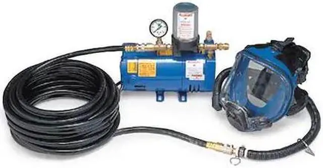 Alt view image 2 of 3 - Allegro Supplied Air Pump Package,Full Face Mask  9200-01