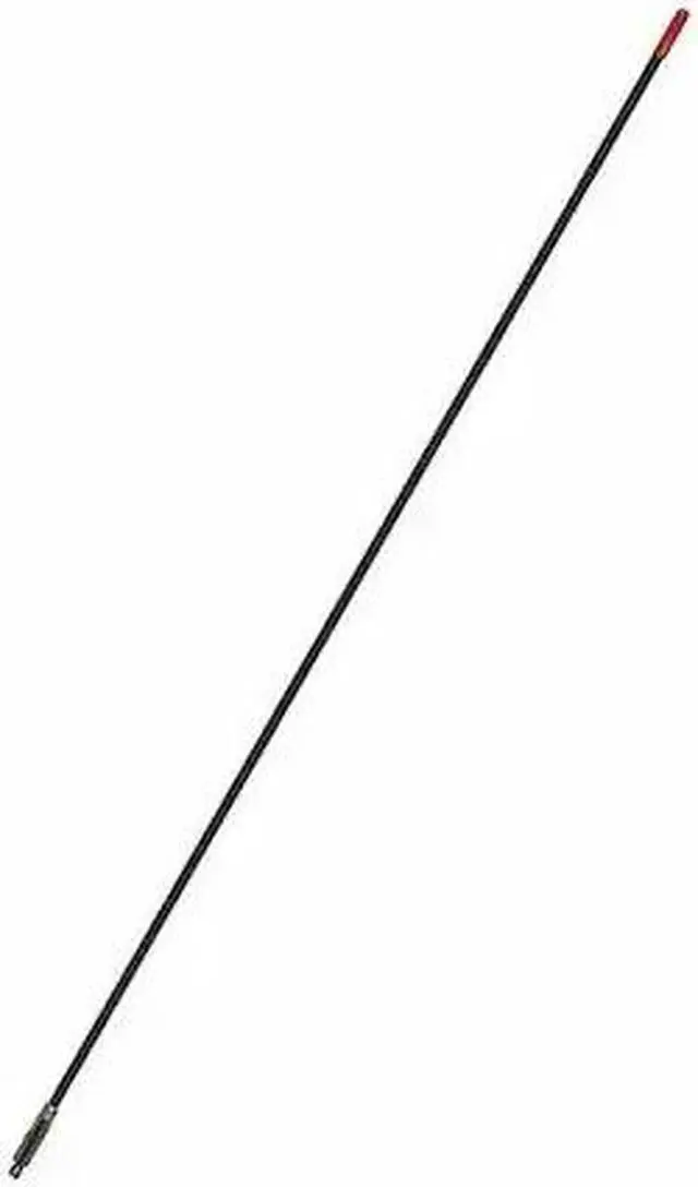 Alt view image 13 of 14 - Francis 3-ft Hot Rod Fiberglass Antenna - Black (CB22B)