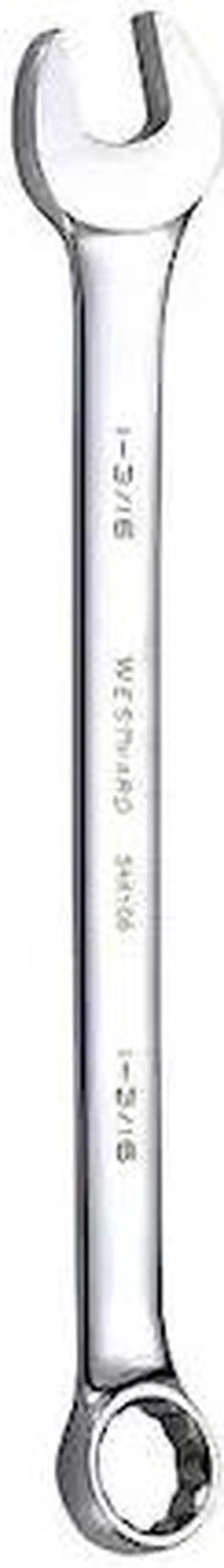 Alt view image 2 of 2 - WESTWARD 54RY66 Comb. Wrench,1-3/16",SAE,Full Polish