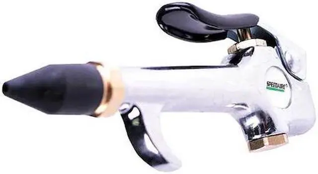 Main image of SPEEDAIRE 22YK50 Air Gun, Thumb-Lever Grip, Straight Nozzle, Rubber Tip, 1-5/16