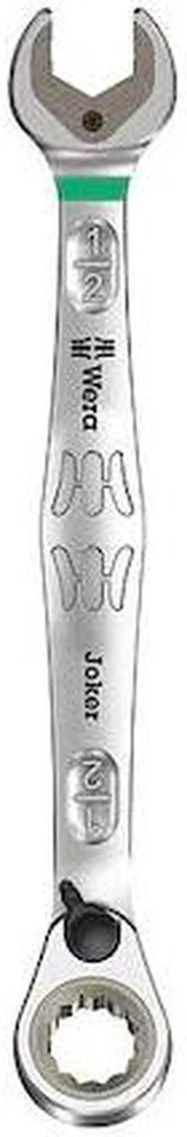 Main image of WERA 05020078001 Ratcheting Wrench,SAE,1/2" Head Sz