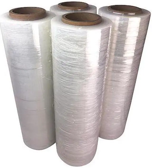 Main image of ZORO SELECT 56HG06 Stretch Wrap, 37 ga, Clear, Light Duty