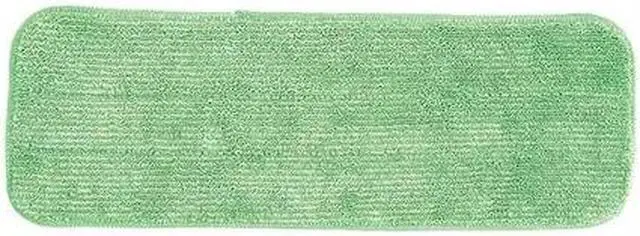 Main image of HOSPECO 2504-SPH-MFP-16G Flat Mop Pad, Hook-and-Loop Connection, Green,