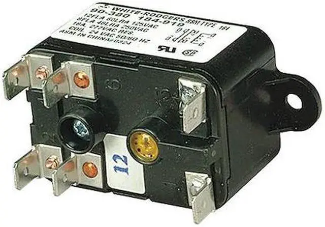 Main image of WHITE-RODGERS 90-380 Relay,Fan,24 Vac