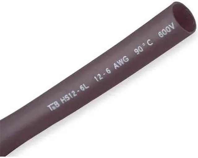 Main image of SHRINK-KON HS12-6L Adhesive Lined Heat Shrink Tube, Heavy Wall, 3:1 I.D. Shrink