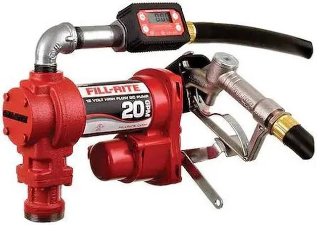 Main image of FILL-RITE FR4219H Fuel Transfer Pump, 12V DC, 20 gpm Max. Flow Rate , 1/4 HP,