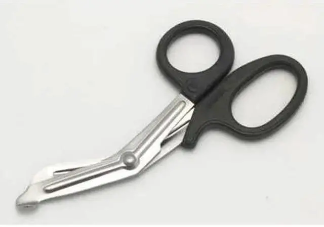 Main image of MEDI-FIRST 70901-BK EMT Utility Scissors, 7-1/2" L, 5" W, Black
