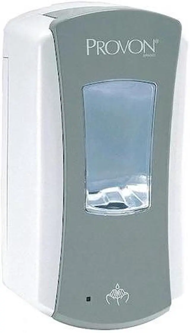 Alt view image 4 of 4 - Dispenser, 1200 mL, Dark Grey/White