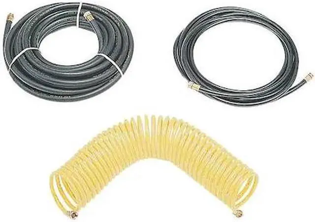 Main image of MSA SAFETY 455021 Air-Supply Hose, Neoprene, Brass, 25ft
