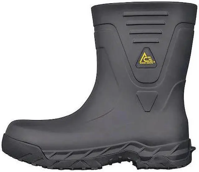 Main image of ACE 885999105123 Knee Boots,Black,7,Mens,10",Pull On,PR