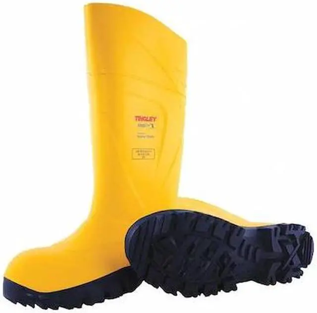 Main image of TINGLEY 77253 Men's Steplite X(R) Tall Rubber Boots, Steel Toe, 15" Height,