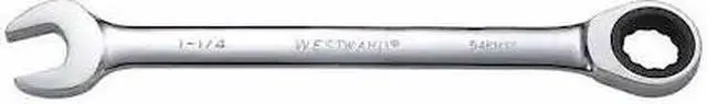 Main image of WESTWARD 54PN38 Ratcheting Wrench, Combination, SAE, 1-1/4