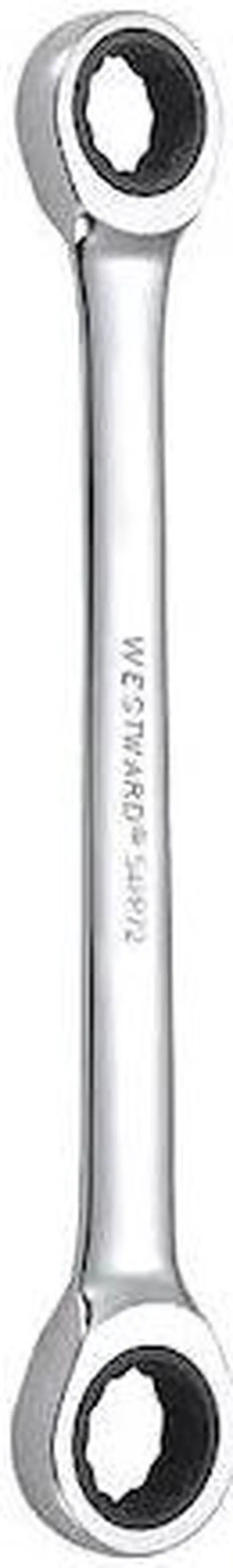 Main image of WESTWARD 54PP72 Ratcheting Box End Wrench,9" L