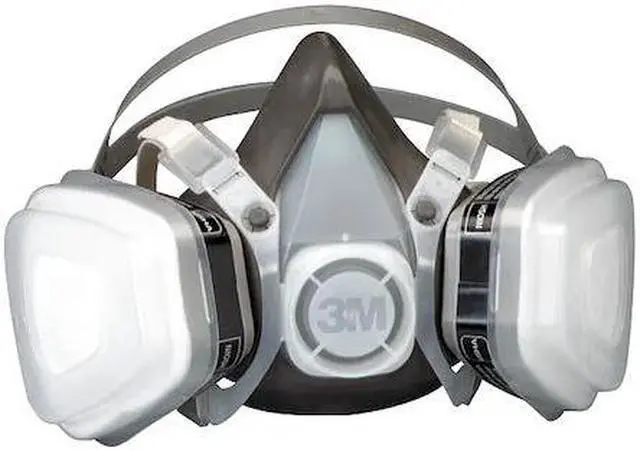 Alt view image 4 of 6 - 3M 53P71 Half Facepiece Disposable Respirator NIOSH Organic Vapor P95 Large