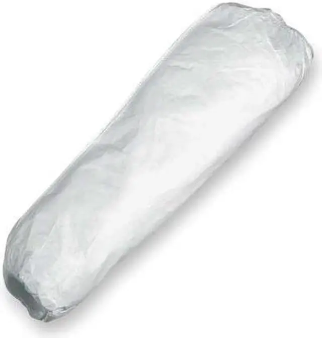 Main image of DUPONT TY500SWH00020000 Tyvek 400 Disposable Sleeve, Elastic Closure, 18 in L,